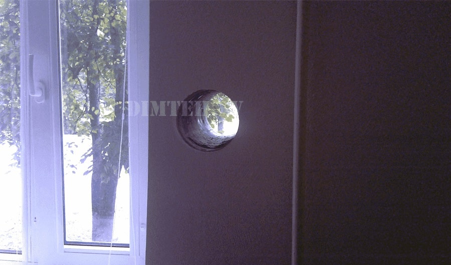 Dimanta urbšana ventilācijai